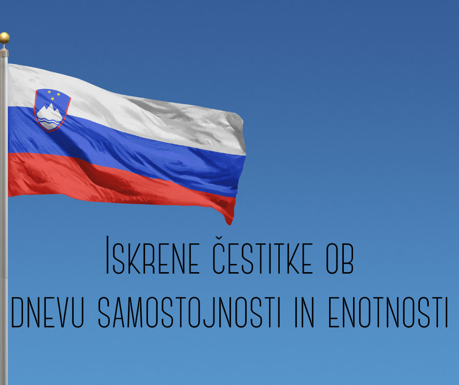 ČestitkE ob dnevu samostojnosti in enotnosti